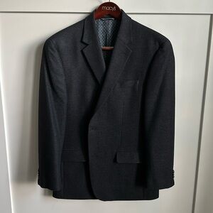 Michael Kors Men’s Wool / Cashmere Sport coat, Navy, 42R
